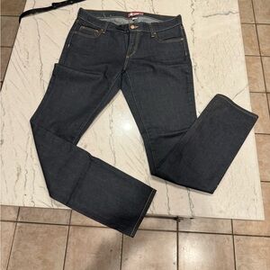 H&M III SQIN Dark Blue Jeans (skinny/straight with stretch)
